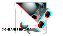 3-D glasses art