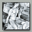 Life study of a young male model